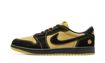 Air Jordan 1 Retro Low OG Quai 54 Black Tour Yellow Red