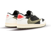 Air Jordan 1 Retro Low OG SP Travis Scott Olive - zdjęcie 3
