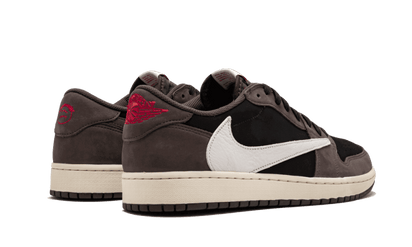 Buty Air Jordan Air Jordan 1 Retro Low OG SP Travis Scott Mocha - widok z przodu - Rozmiary EU