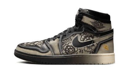 Air Jordan Air Jordan 1 Zoom Air CMFT 2 Familia czarny-szary - widok główny z boku | Saturaise.com