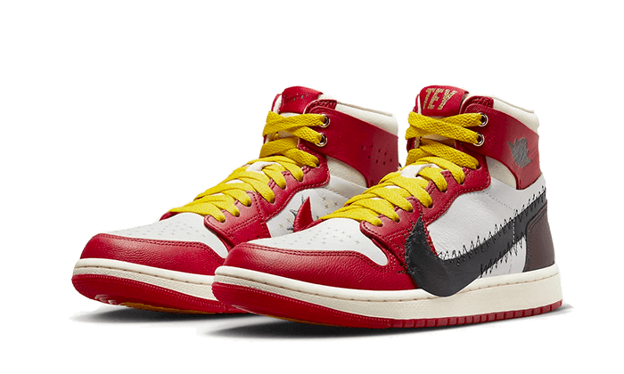 Kup oryginalne Air Jordan 1 Zoom CMFT 2 Teyana Taylor A Rose From Harlem FJ0604-601 - widok z drugiego boku - Sneakersy