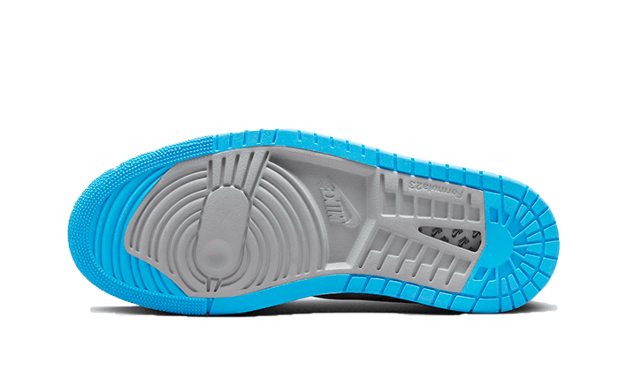 Buty Air Jordan Air Jordan 1 Zoom CMFT 2 University Blue Grey - widok z przodu - Rozmiary EU