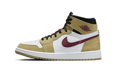 Air Jordan Air Jordan 1 Zoom CMFT Neutral Olive czerwony-zielony - widok główny z boku | Saturaise.com