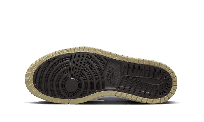 Buty Air Jordan Air Jordan 1 Zoom CMFT Neutral Olive - widok z przodu - Rozmiary EU