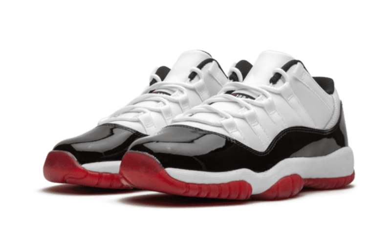 Kup oryginalne Air Jordan 11 Low White Bred - widok z drugiego boku - Sneakersy