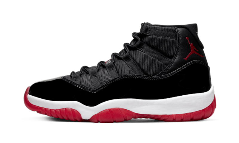 Air Jordan Air Jordan 11 Retro Bred czarno-czerwony - widok główny z boku | Saturaise.com