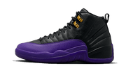 Air Jordan Air Jordan 12 Field Purple czarno-żółty - widok główny z boku | Saturaise.com
