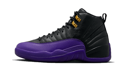 Air Jordan Air Jordan 12 Field Purple czarno-żółty - widok główny z boku | Saturaise.com