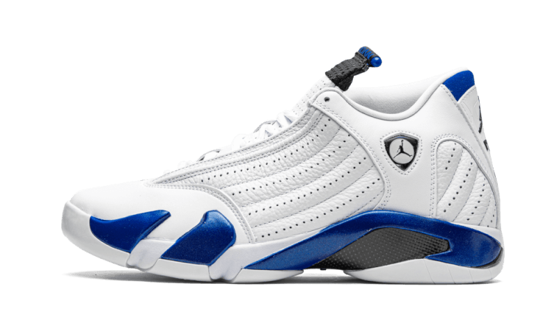 Air Jordan Air Jordan 14 Hyper Royal czarno-niebieski - widok główny z boku | Saturaise.com