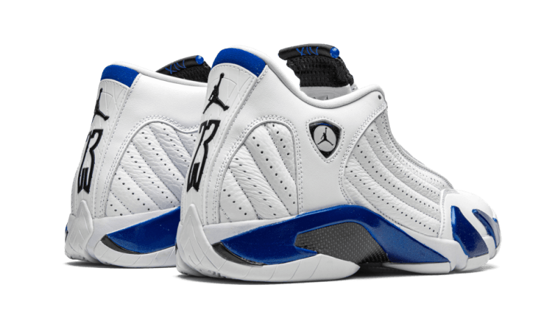 Buty Air Jordan Air Jordan 14 Hyper Royal - widok z przodu - Rozmiary EU
