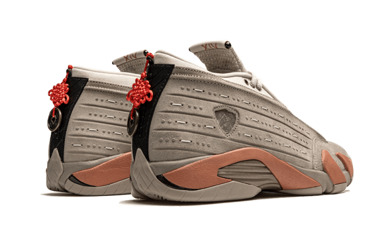 Buty Air Jordan Air Jordan 14 Retro Low Clot Terra Blush - widok z przodu - Rozmiary EU