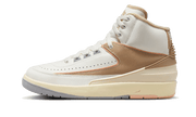 Air Jordan Air Jordan 2 Craft szary-różowy - widok główny z boku | Saturaise.com