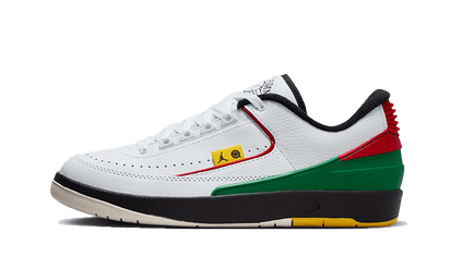 Air Jordan Air Jordan 2 Low Quai 54 biały-czerwony - widok główny z boku | Saturaise.com