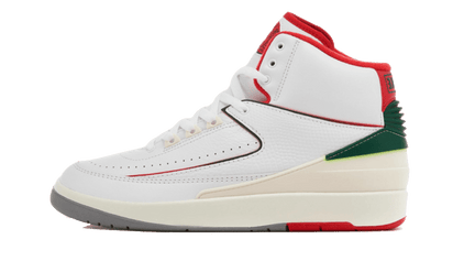 Air Jordan Air Jordan 2 Retro Italy szaro-czarny - widok główny z boku | Saturaise.com
