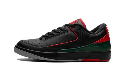 Air Jordan Air Jordan 2 Retro Low Christmas szaro-czarny - widok główny z boku | Saturaise.com