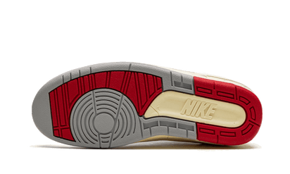 100% Oryginalne Air Jordan 2 Retro Low SP Off-White White Red - widok z tyłu - 6400.00 PLN