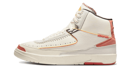 Air Jordan Air Jordan 2 Retro SP Maison Château Rouge United Youth National czerwony-brązowy - widok główny z boku | Saturais