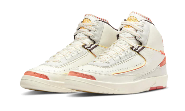 Air Jordan 2 Retro SP Maison Château Rouge United Youth National - Kup oryginalne Air Jordan 2 Retro SP Maison Château Rouge United Youth National - widok z drugiego boku - Sneakersy