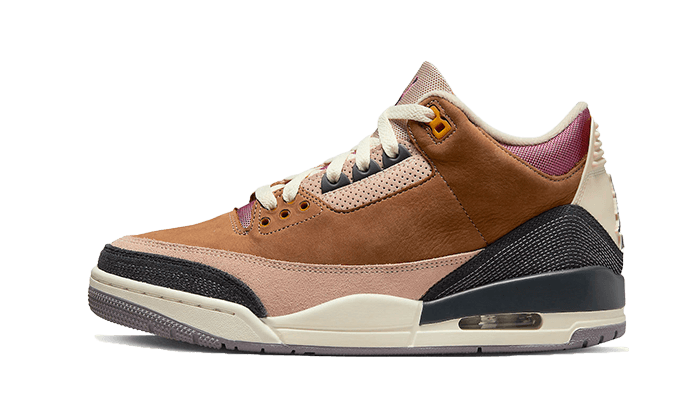 Air Jordan Air Jordan 3 Retro Winterized Archeo Brown szaro-czarny - widok główny z boku | Saturaise.com