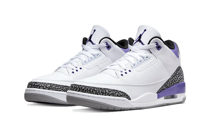 Kup oryginalne Air Jordan 3 Dark Iris CT8532-105 - widok z drugiego boku - Sneakersy