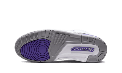 Buty Air Jordan Air Jordan 3 Dark Iris - widok z przodu - Rozmiary EU