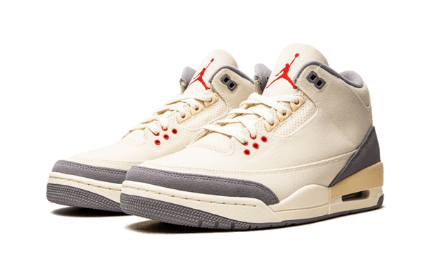 Air Jordan 3 SE Muslin - Kup oryginalne Air Jordan 3 SE Muslin DH7139-100 - widok z drugiego boku - Sneakersy