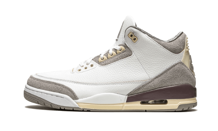 Air Jordan Air Jordan 3 Retro A Ma Maniére biały-szary - widok główny z boku | Saturaise.com