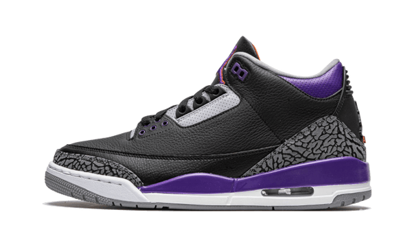 Air Jordan 3 Retro Black Court Purple
