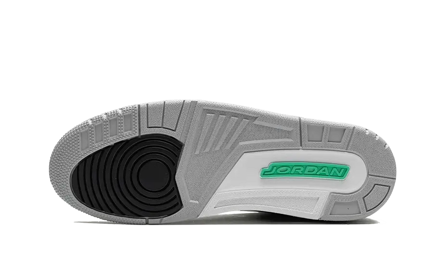 100% Oryginalne Air Jordan 3 Retro Green Glow - widok z tyłu - 800.00 PLN