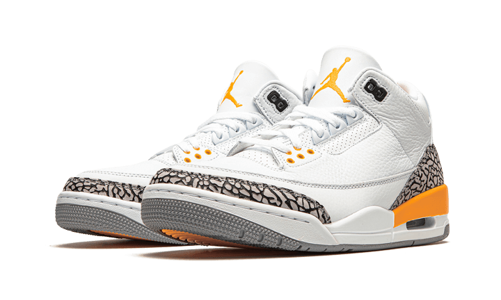 Kup oryginalne Air Jordan 3 Retro Laser Orange - widok z drugiego boku - Sneakersy