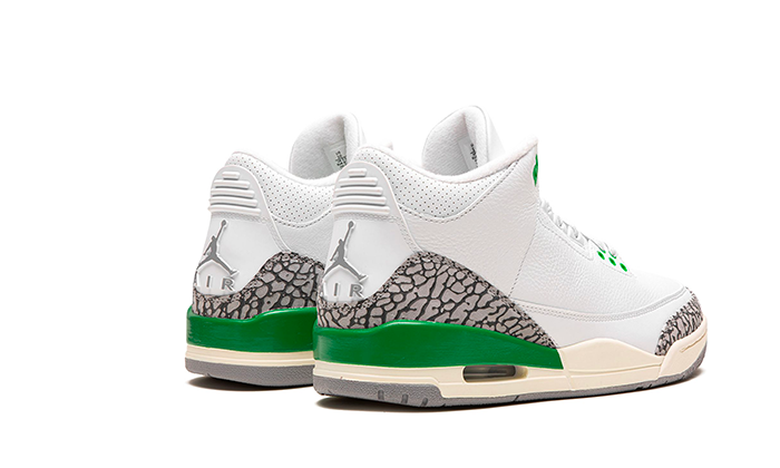 Buty Air Jordan Air Jordan 3 Retro Lucky Green - widok z przodu - Rozmiary EU