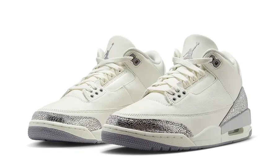 Air Jordan 3 Retro Sail Cement Grey (W) - zdjęcie 2