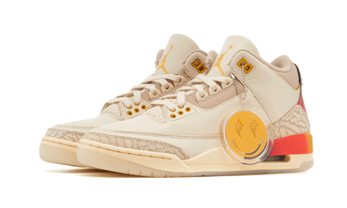 Kup oryginalne Air Jordan 3 Retro SP J Balvin Medellín Sunset - widok z drugiego boku - Sneakersy