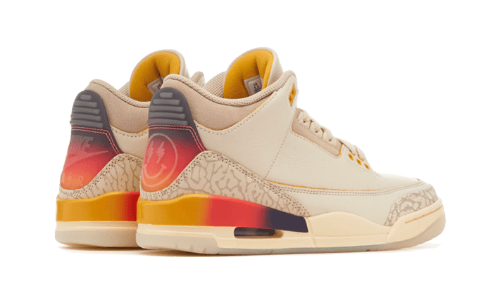 Buty Air Jordan Air Jordan 3 Retro SP J Balvin Medellín Sunset - widok z przodu - Rozmiary EU
