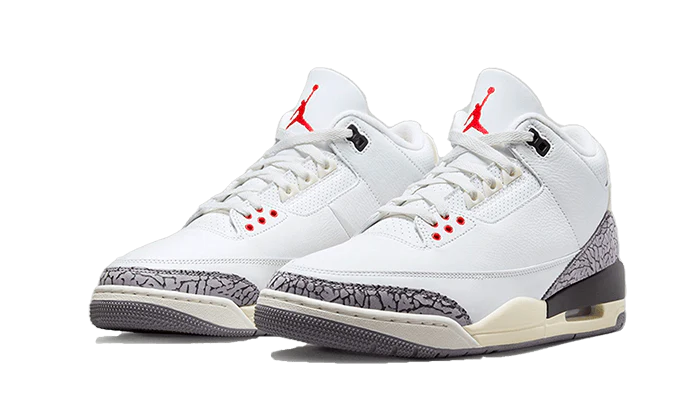 Kup oryginalne Air Jordan 3 Retro White Cement Reimagined DN3707-100 - widok z drugiego boku - Sneakersy