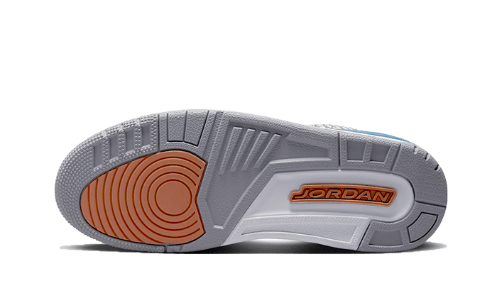 100% Oryginalne Air Jordan 3 Retro Wizards - widok z tyłu - 900.00 PLN