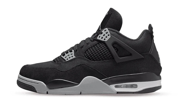 Air Jordan 4 Black Canvas
