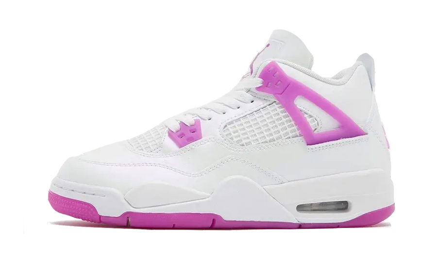 Air Jordan Air Jordan 4 Hyper Violet biały-zielony - widok główny z boku | Saturaise.com