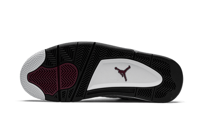 100% Oryginalne Air Jordan 4 PSG Neutral Grey Bordeaux - widok z tyłu - 2350.00 PLN