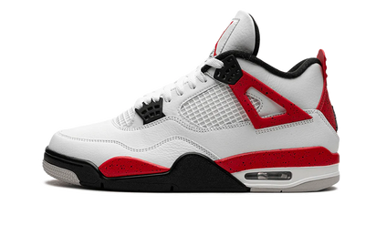 Air Jordan Air Jordan 4 Red Cement szaro-czarny - widok główny z boku | Saturaise.com
