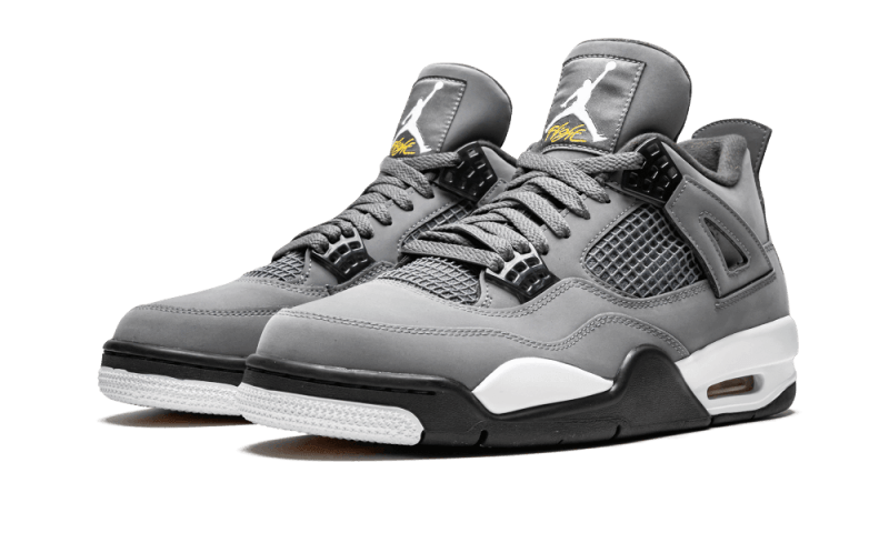 Kup oryginalne Air Jordan 4 Retro Cool Grey (2019) 308497-007 - widok z drugiego boku - Sneakersy