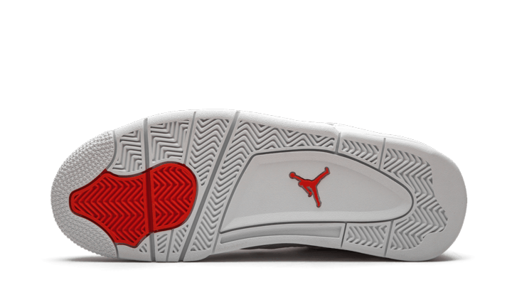 100% Oryginalne Air Jordan 4 Retro Metallic Orange - widok z tyłu - 2575.00 PLN