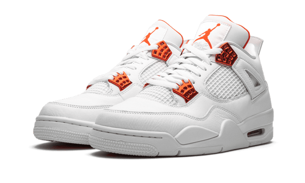 Air Jordan 4 Retro Metallic Orange - Kup oryginalne Air Jordan 4 Retro Metallic Orange - widok z drugiego boku - Sneakersy