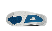 Buty Air Jordan Air Jordan 4 Retro Military Blue (2024) - widok z przodu - Rozmiary EU