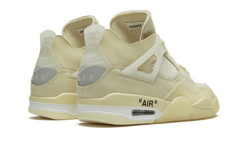 Buty Air Jordan Air Jordan 4 Retro Off-White Sail - widok z przodu - Rozmiary EU