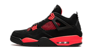 Air Jordan Air Jordan 4 Retro Red Thunder czarny-biały - widok główny z boku | Saturaise.com