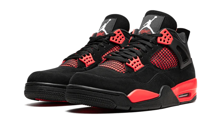 Kup oryginalne Air Jordan 4 Retro Red Thunder CT8527-016 - widok z drugiego boku - Sneakersy