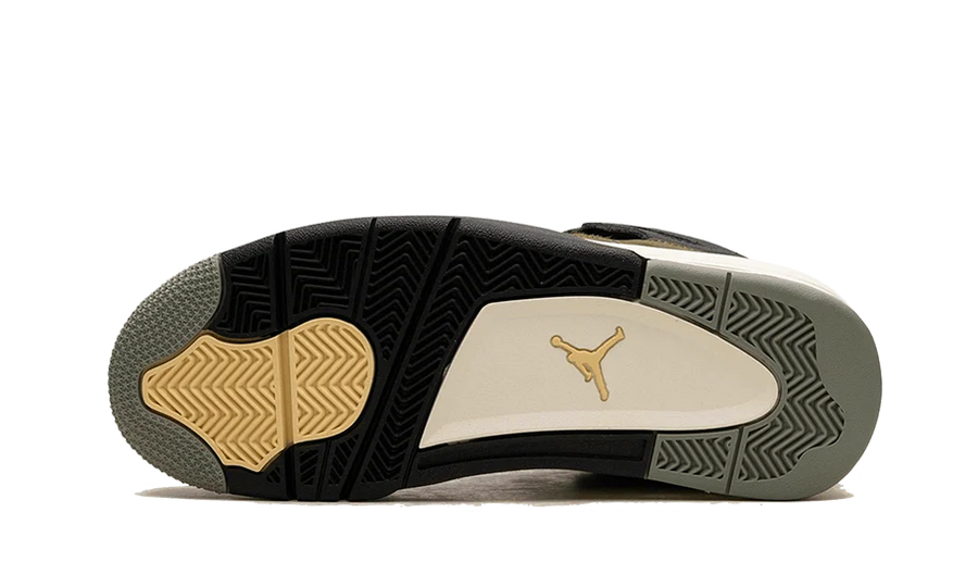 100% Oryginalne Air Jordan 4 Retro SE Craft Medium Olive - widok z tyłu - 899.00 PLN