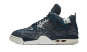 Air Jordan Air Jordan 4 Retro SE Deep Ocean szaro-czarny - widok główny z boku | Saturaise.com