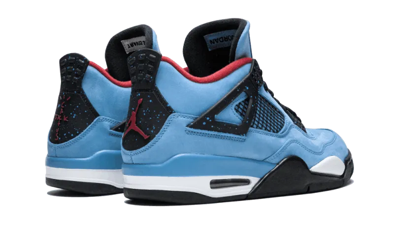 Buty Air Jordan Air Jordan 4 Retro Travis Scott Cactus Jack - widok z przodu - Rozmiary EU